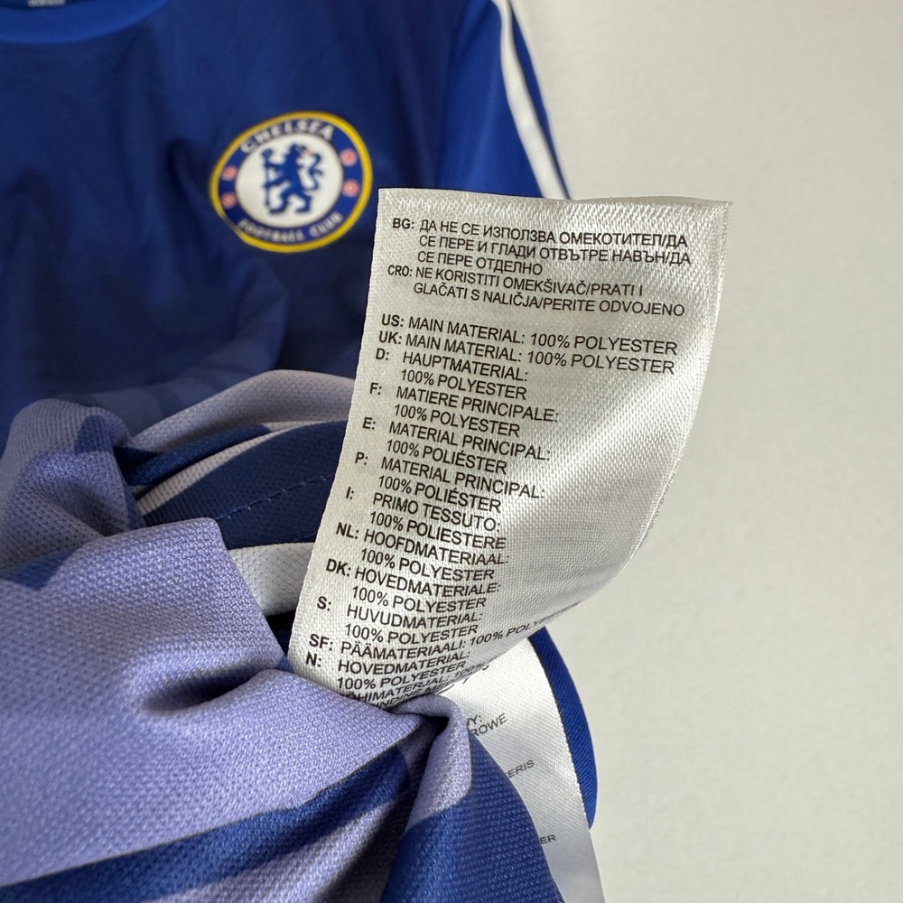 Chelsea FC Adidas T-Shirt Mens Small Soccer Jersey  Adizero Lightweight Training - Picture 9 of 9